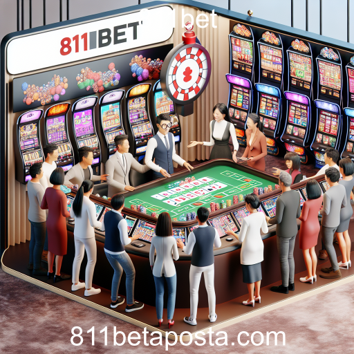 Explore o Mundo dos Cassinos Online no 811bet